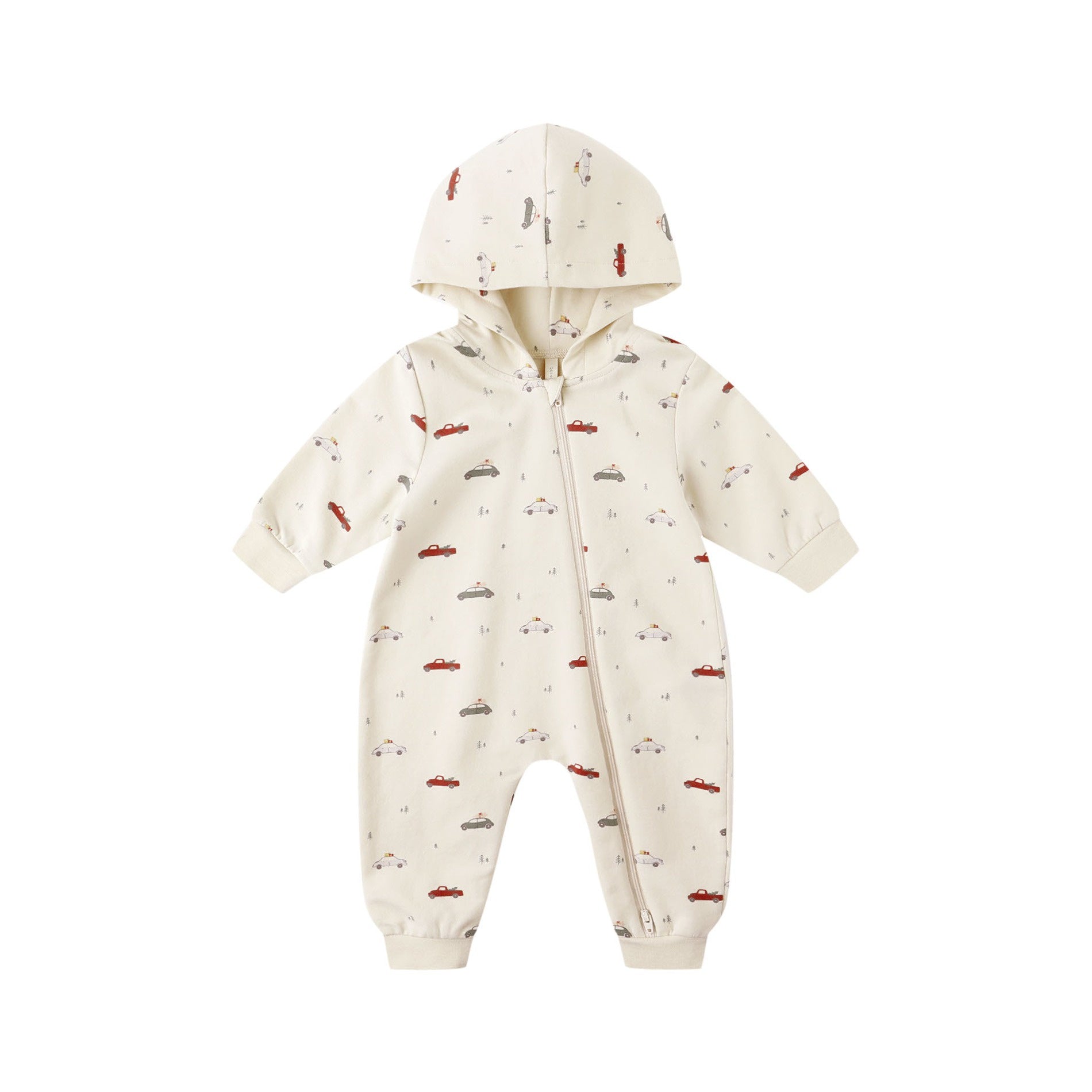 Hooded Jumpsuit - Cars