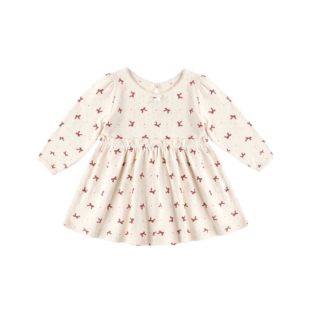 Alda Dress Red Bows