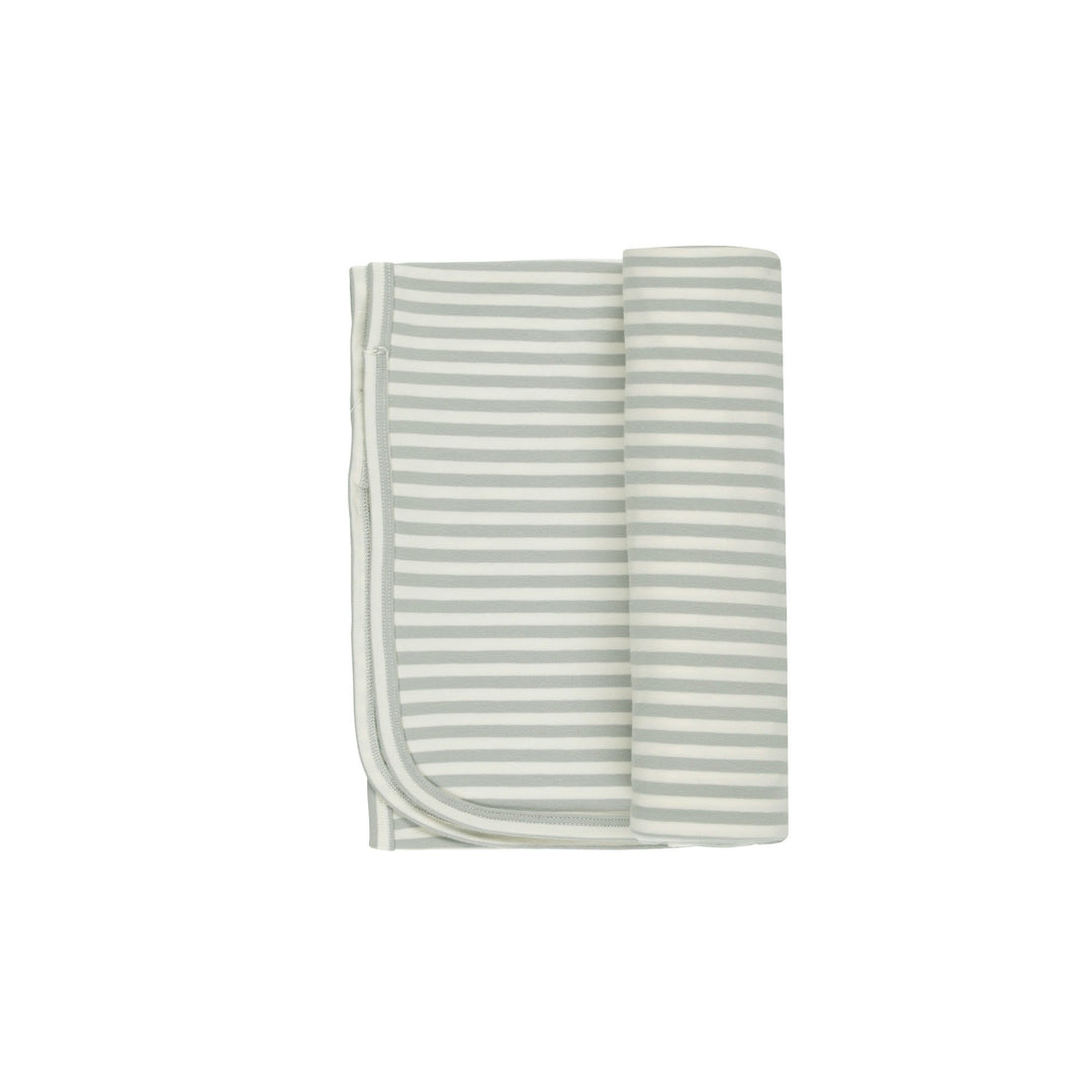 Quincy Mae Swaddle - Sage Stripe