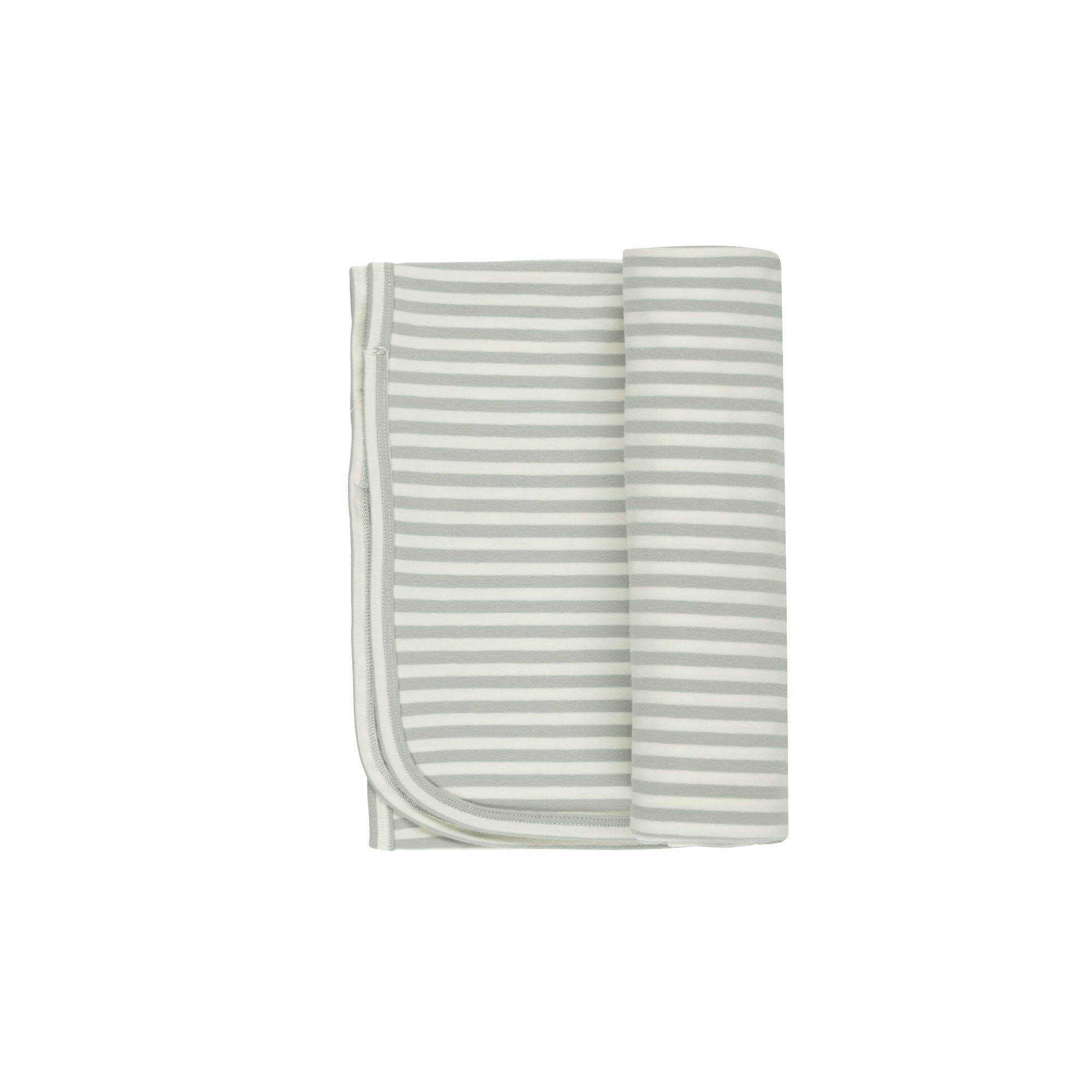 Quincy Mae Swaddle - Sage Stripe