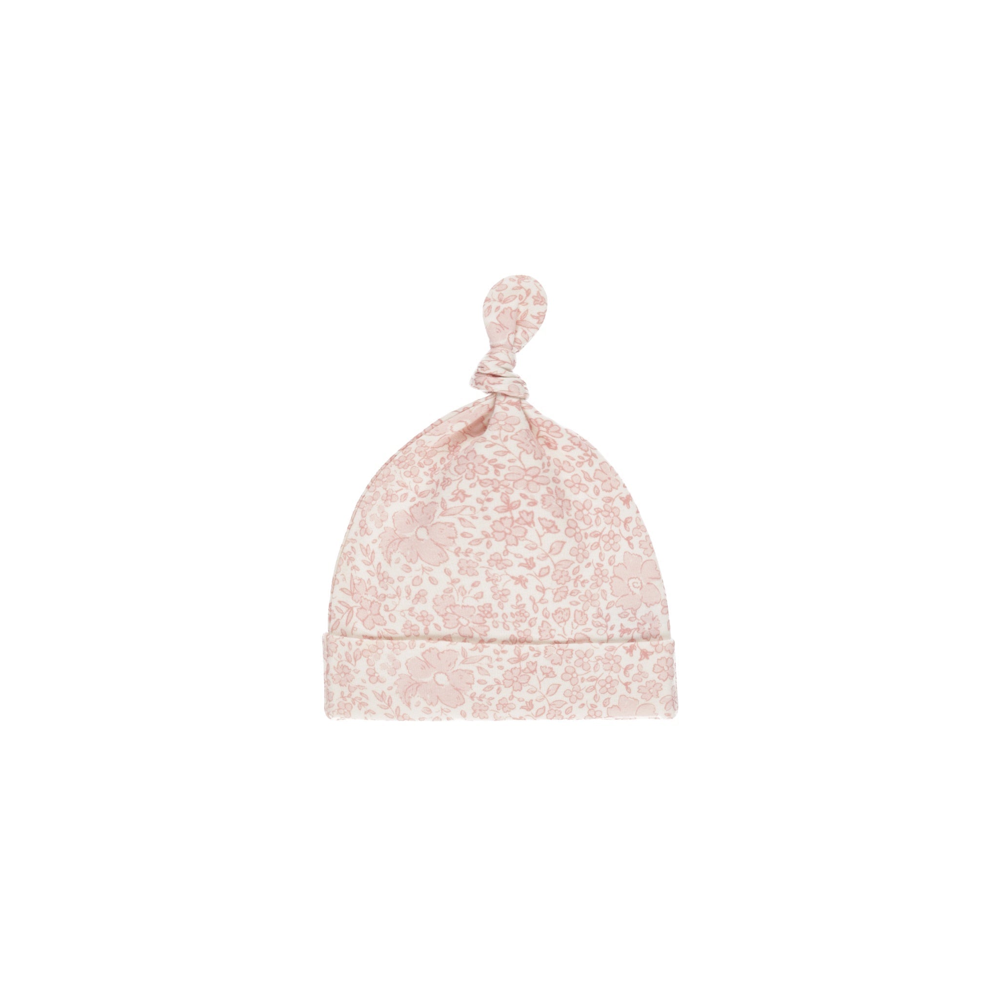 Quincy Mae Knotted Baby Hat - Pink Blossom