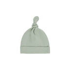 Knotted Baby Hat - Sage