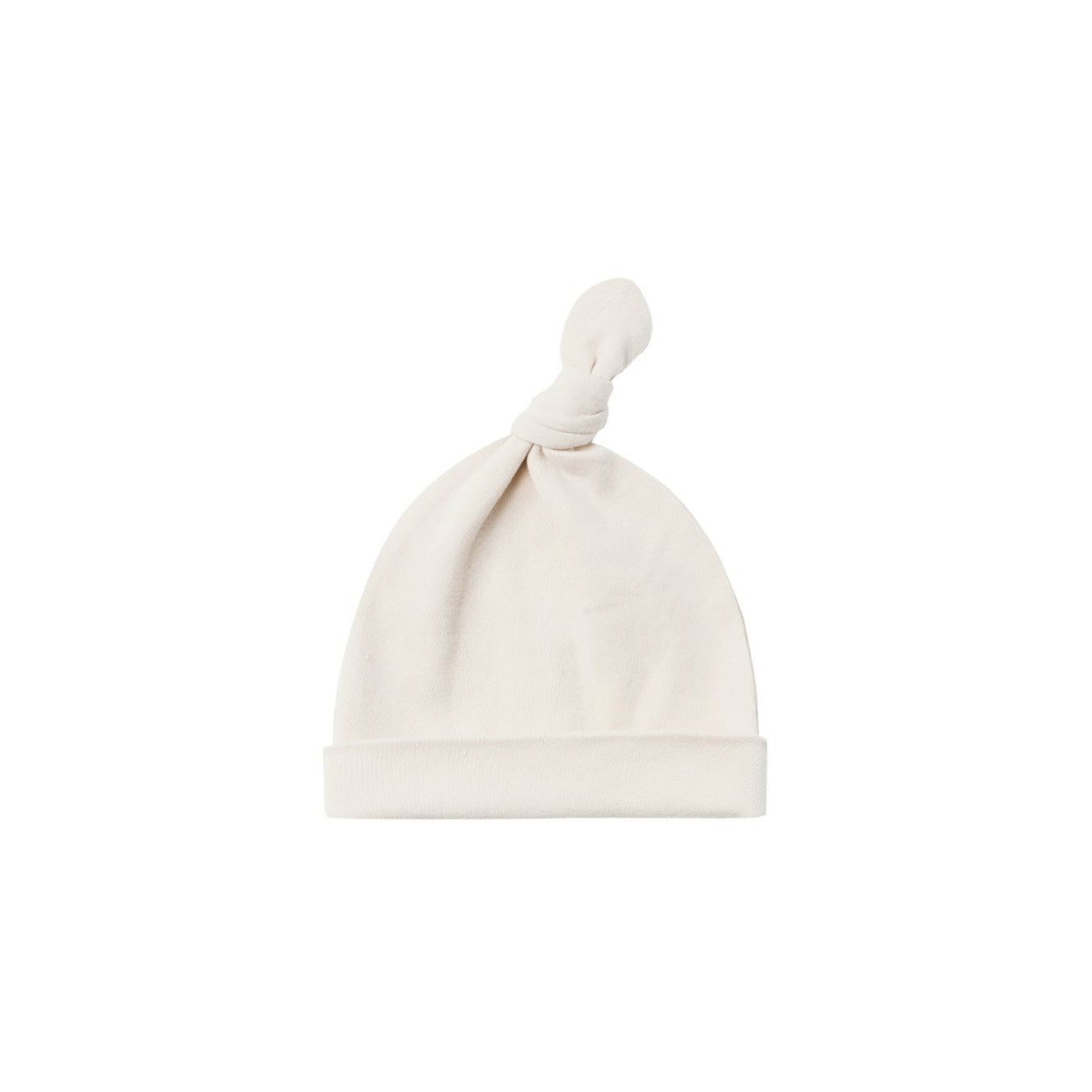 Quincy Mae Knotted Baby Hat Natural