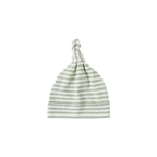 Knotted Baby Hat - Fern Stripe