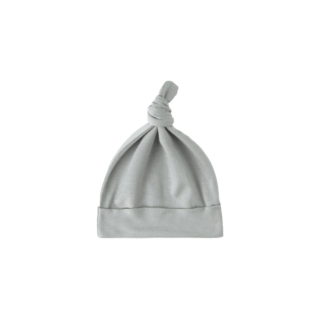 Quincy Mae Knotted Baby Hat - Steel Blue