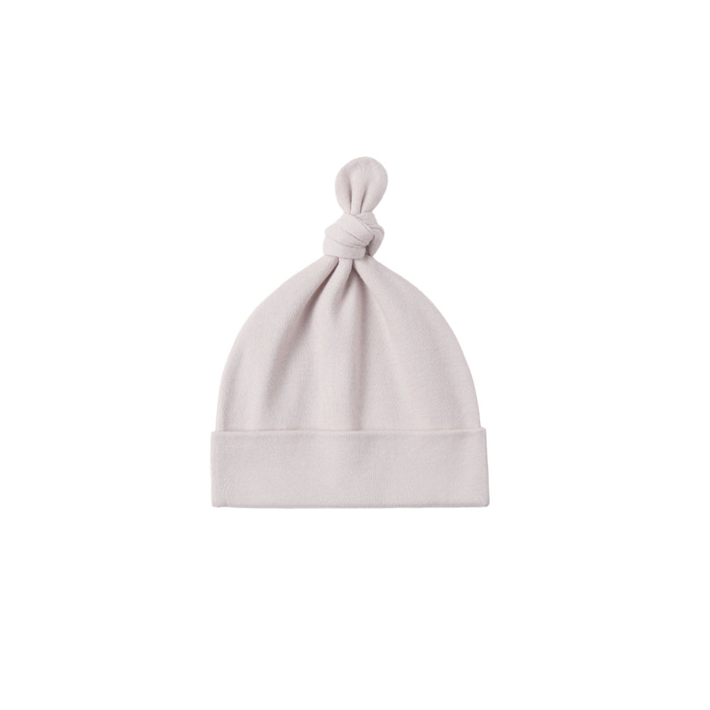Knotted Baby Hat Lilac Mist