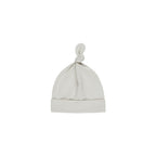 Knotted Baby Hat - Sky Micro Stripe