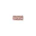 Ribbed Knotted Headband - Roses