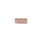 Ribbed Knotted Headband - Roses