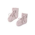 Knit Booties - Lilac