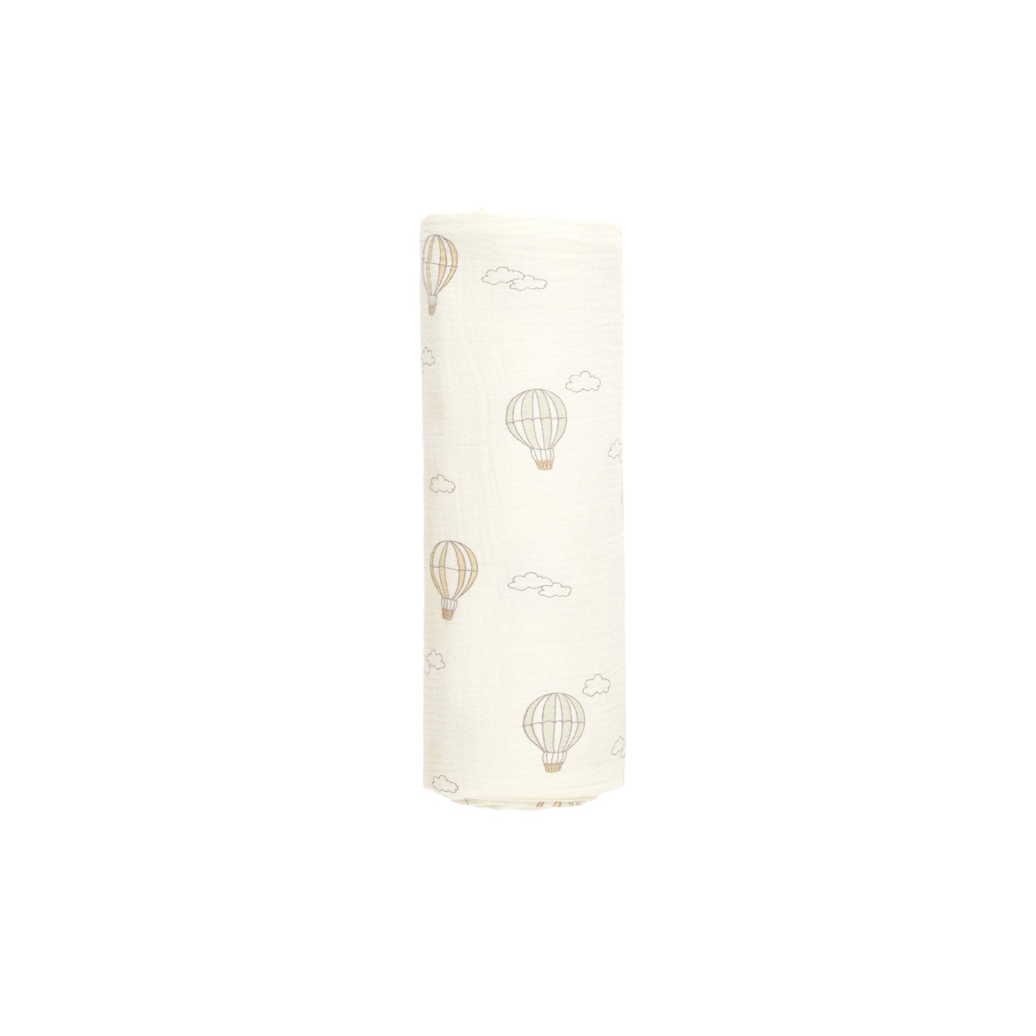 Quincy Mae Woven Swaddle - Hot Air Balloons
