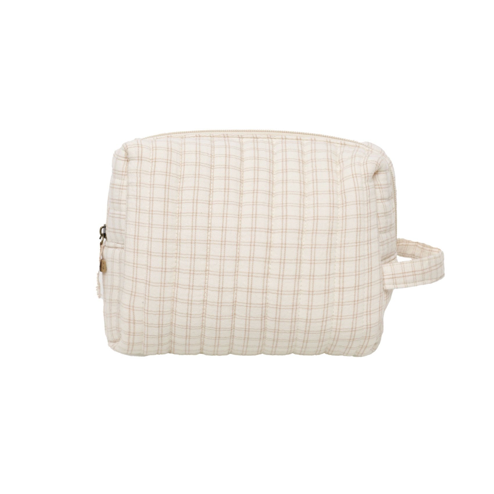 Quincy Mae Toiletry Bag - Oat Check