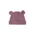 Baby Bear Beanie - Mulberry