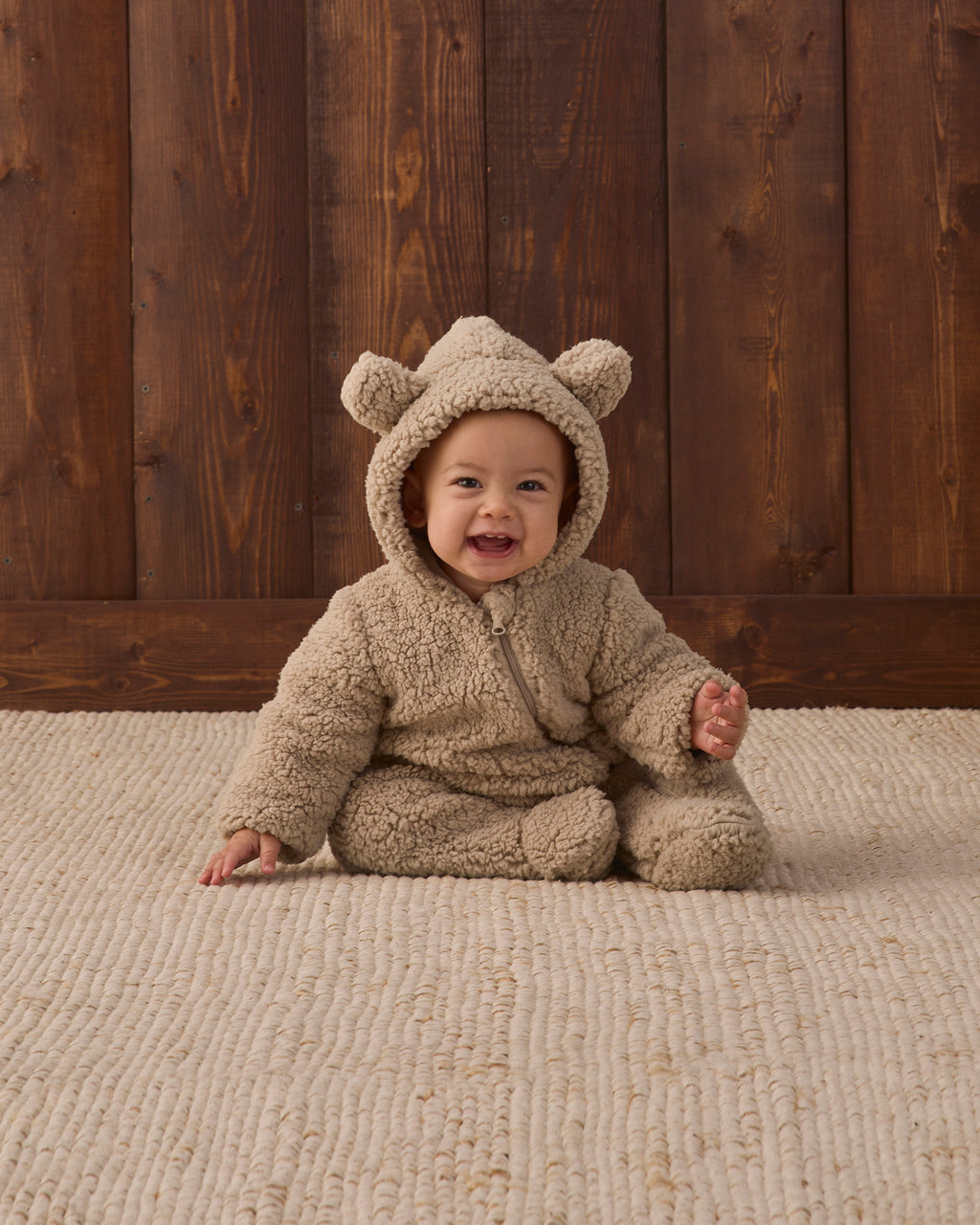 Bear Jumpsuit Latte