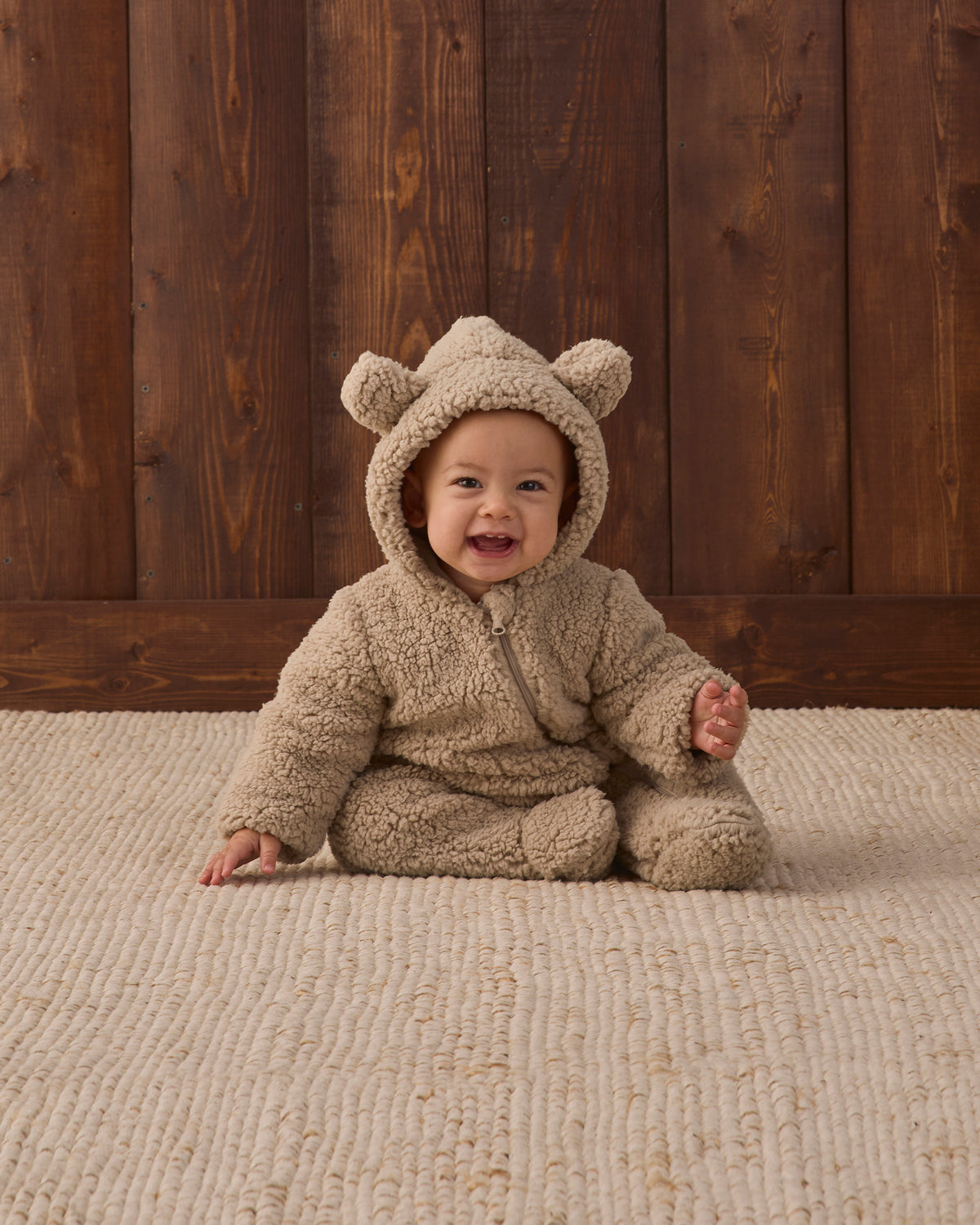 Bear Jumpsuit Latte