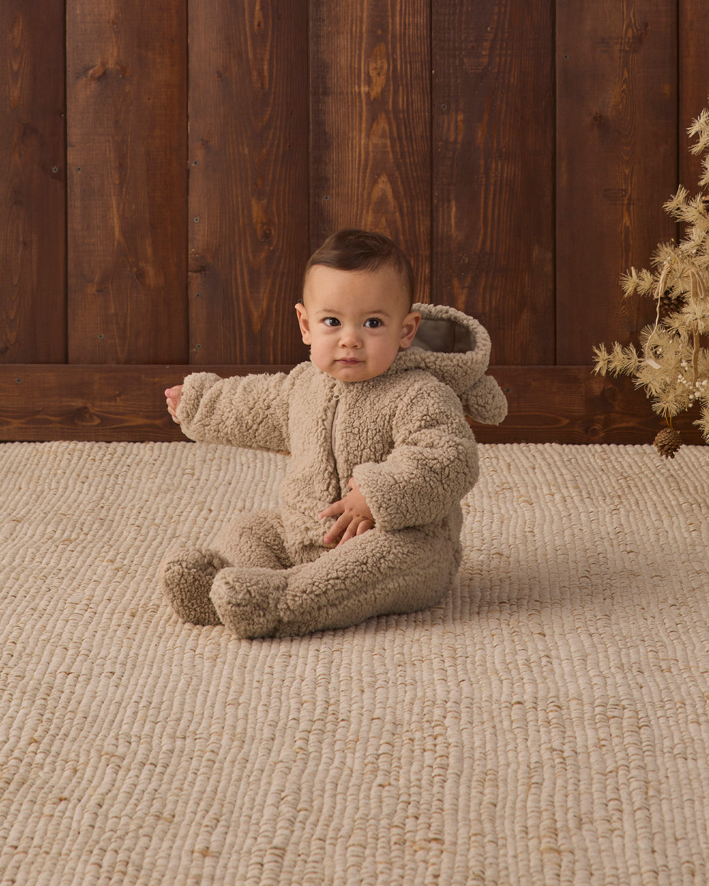 Bear Jumpsuit Latte