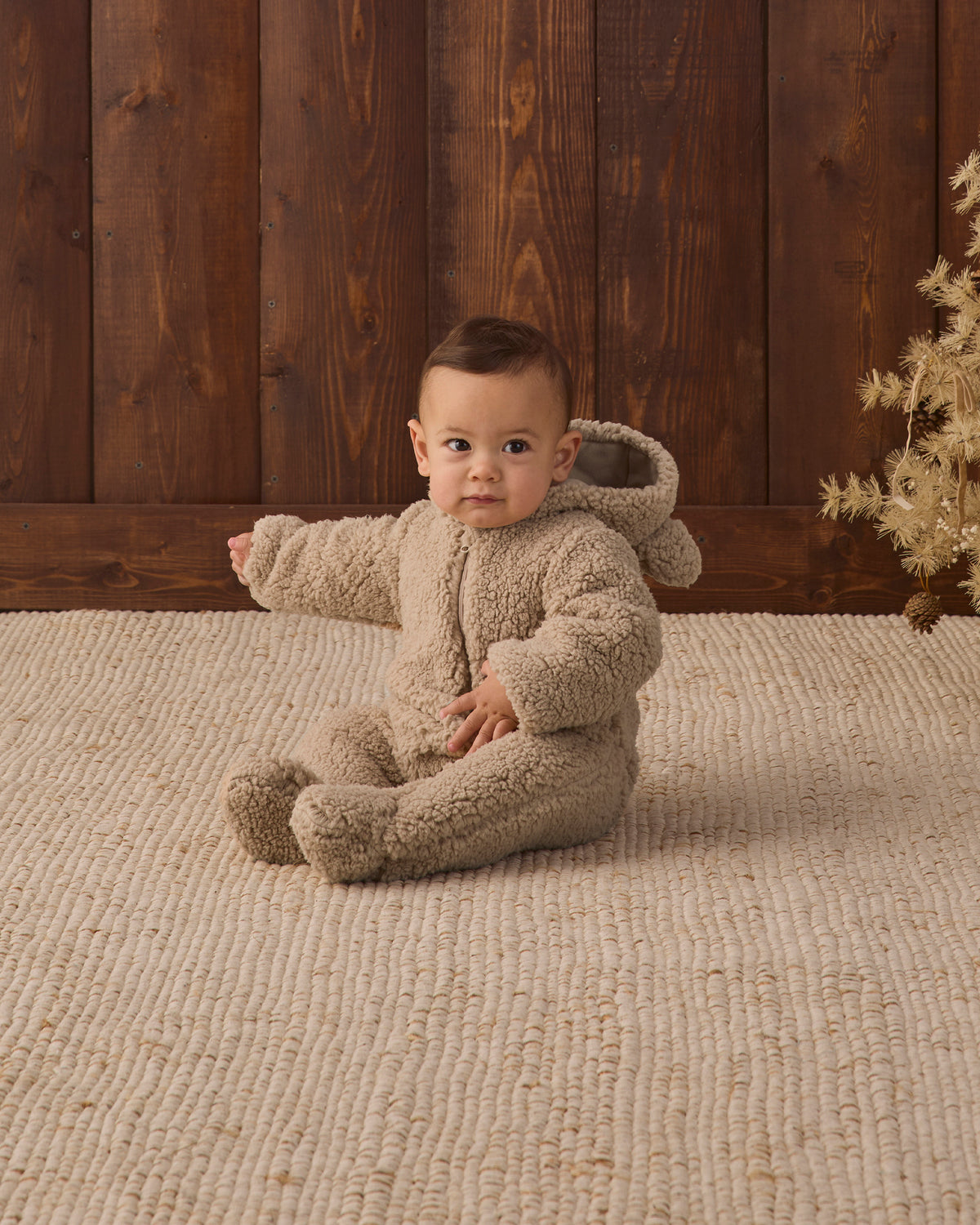 Bear Jumpsuit Latte