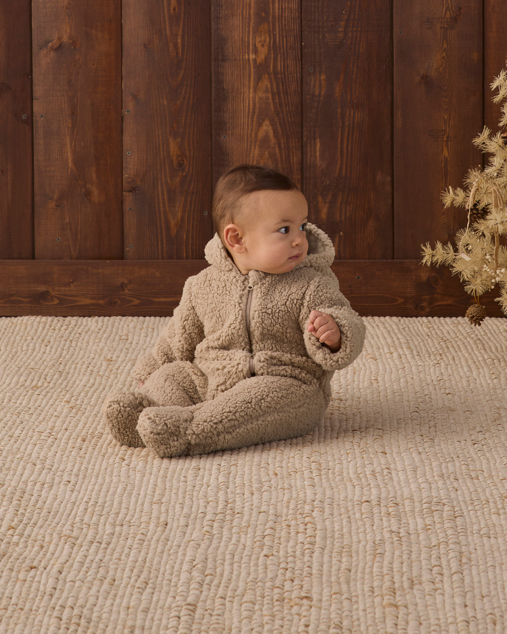 Bear Jumpsuit Latte