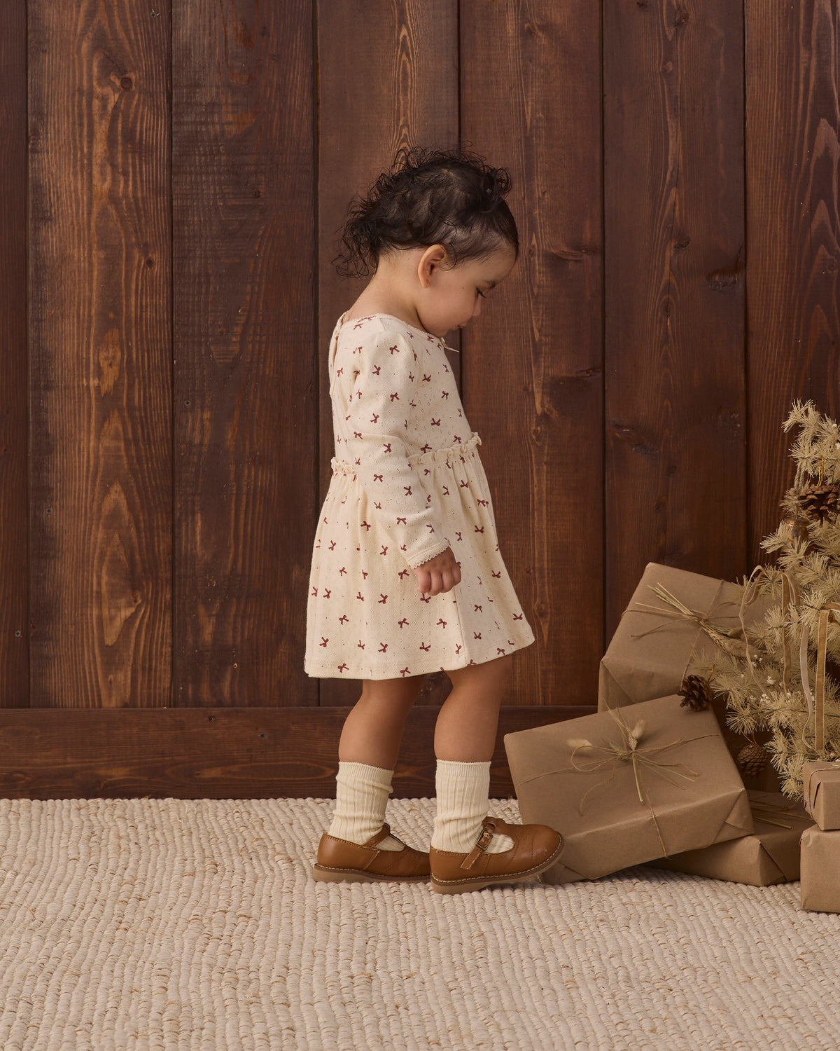 Alda Dress Red Bows