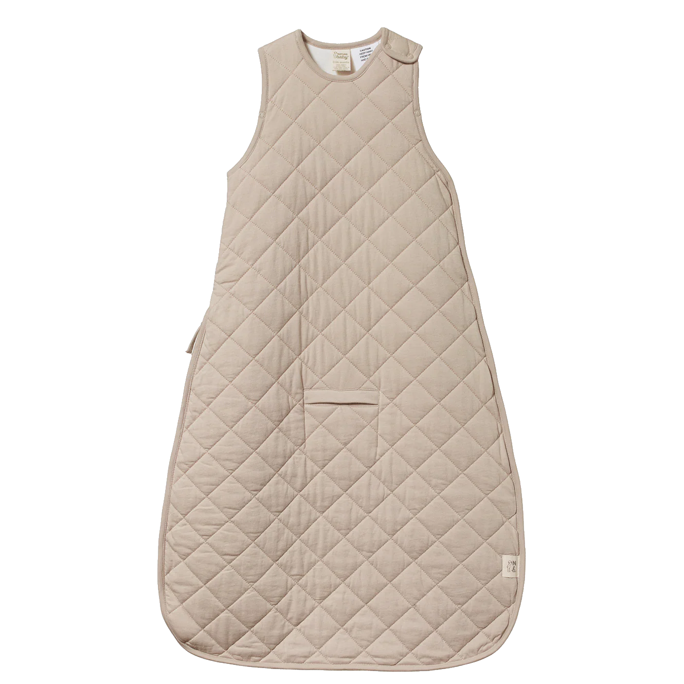 Quilted Cotton & Merino Duvet Sleeping Bag - Feather