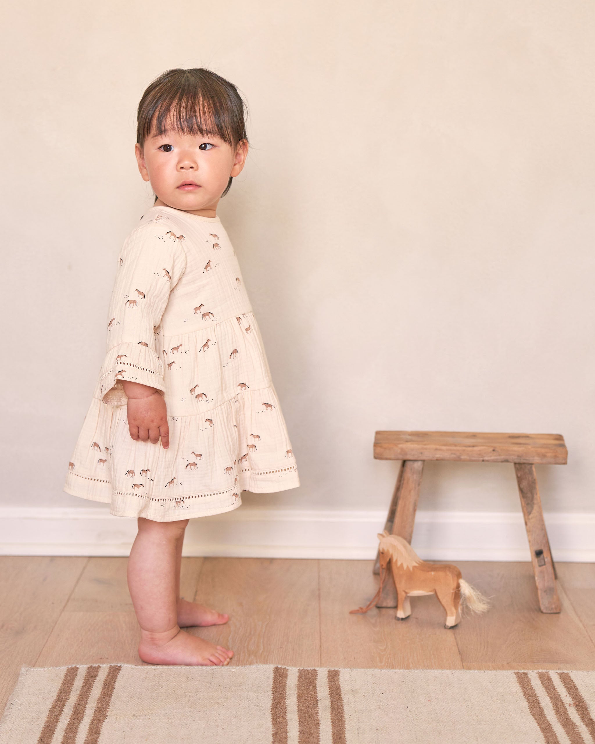 Quincy Mae Belle Dress - Horses