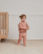 Quincy Mae Pocket Sweatshirt - Rose
