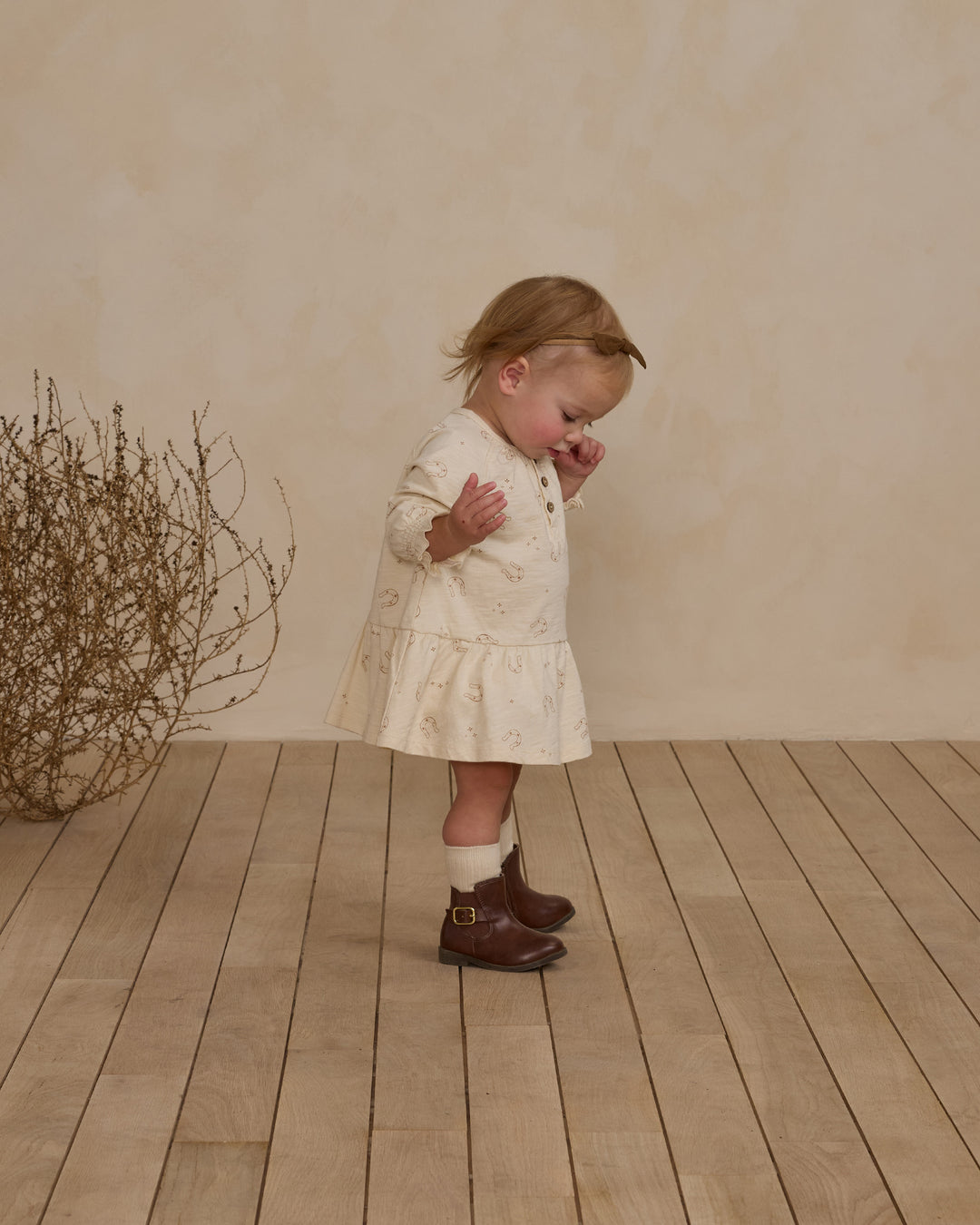 Rylee + Cru Swing Dress - Horseshoes
