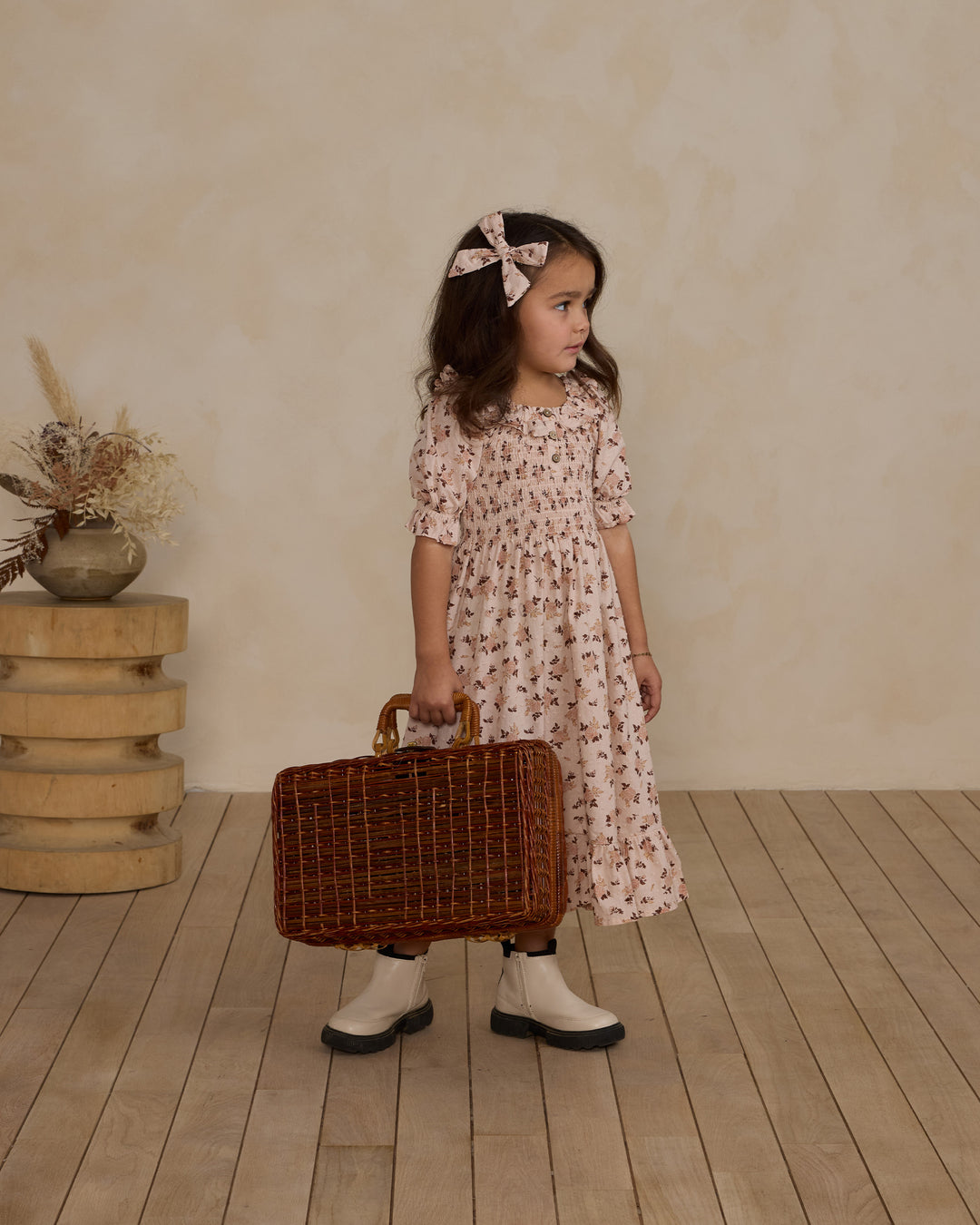 Rylee + Cru Lexi Dress - Harvest Rose