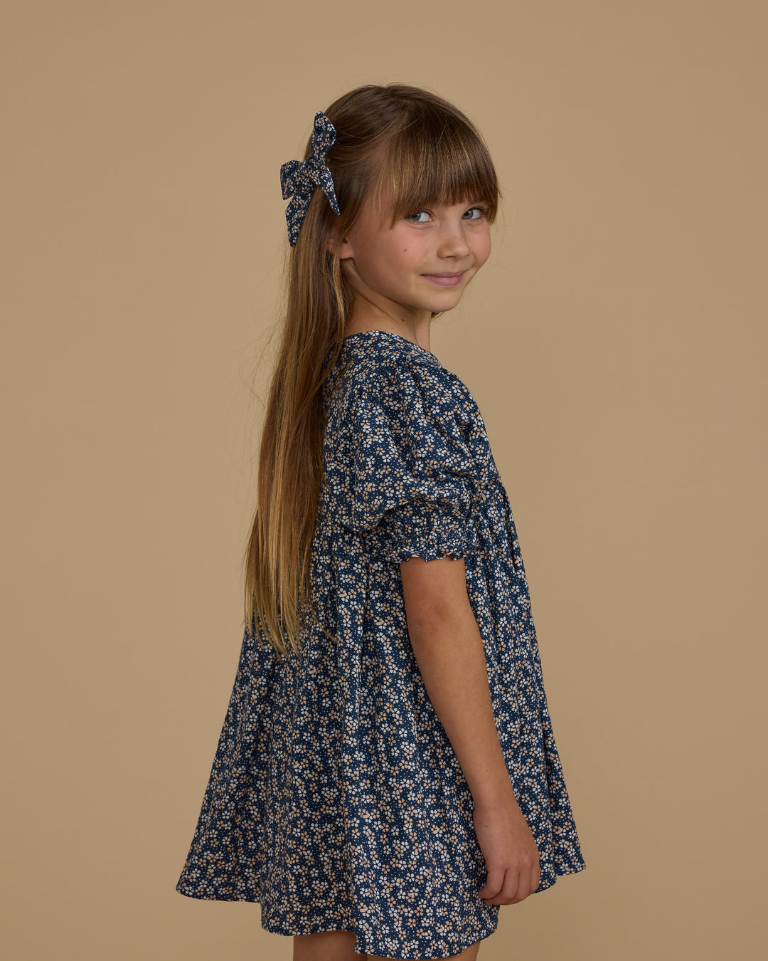 Rylee + Cru Jolene Dress - Blue Floral