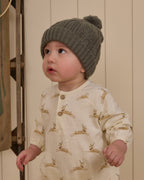 Rylee + Cru Henley Jumpsuit - Reindeer