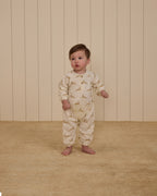 Rylee + Cru Henley Jumpsuit - Reindeer