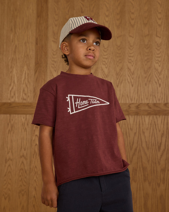 PRE-ORDER Rylee + Cru Baseball Hat | Navy Pinstripe