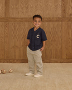 Baggy Pant - Navy Pinstripe