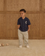Baggy Pant - Navy Pinstripe