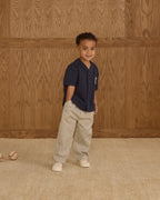 Baggy Pant - Navy Pinstripe
