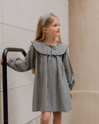 Mini Dress - Black Gingham