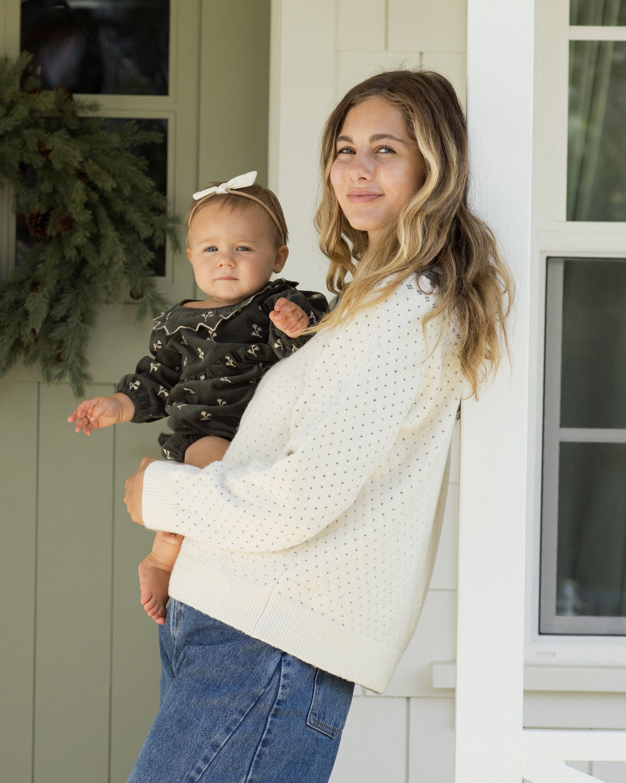 Rylee + Cru Freya Romper - Blossom Embroidery