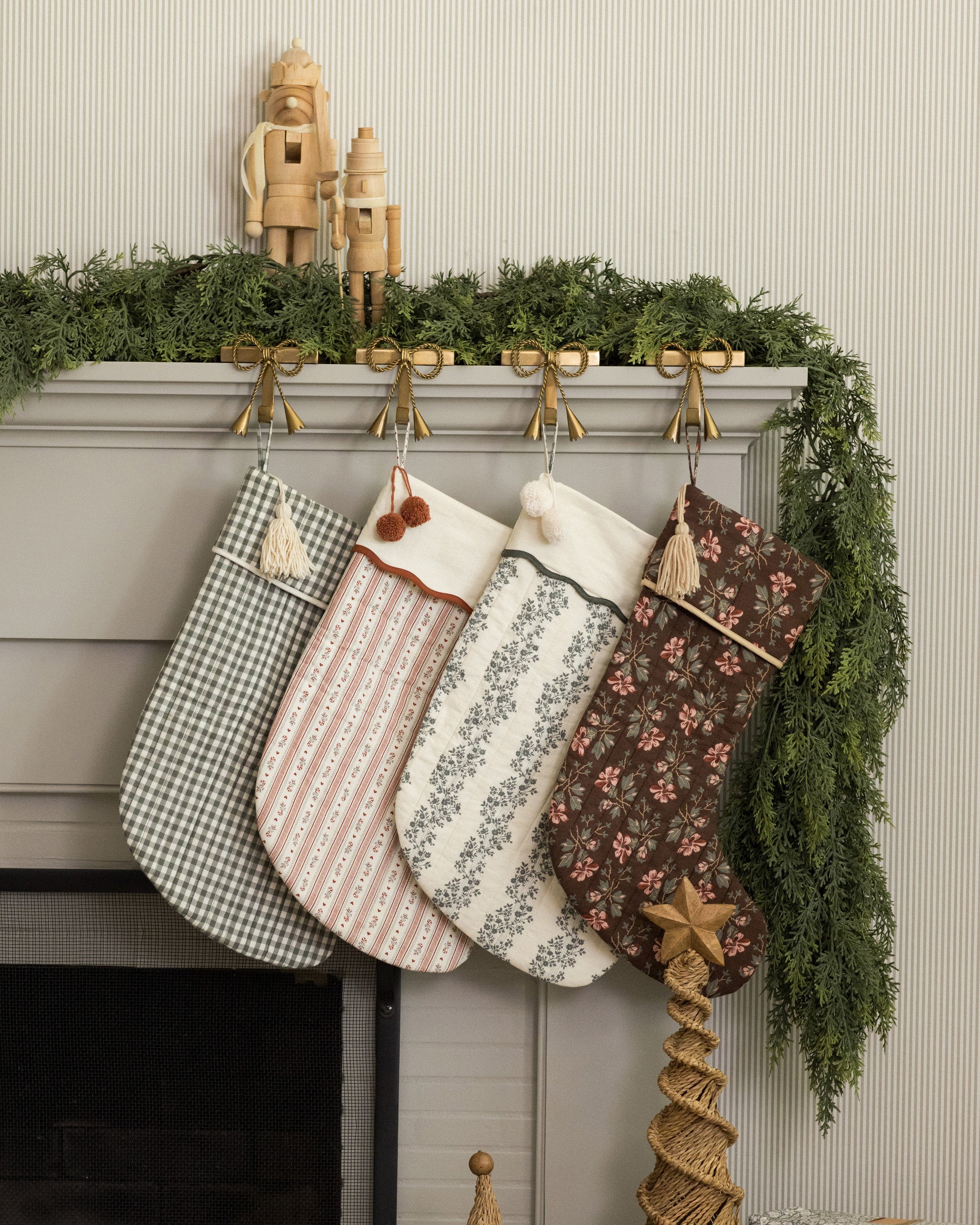 Rylee + Cru Christmas Stocking - Winter Floral