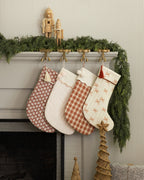 Christmas Stocking - Red Plaid