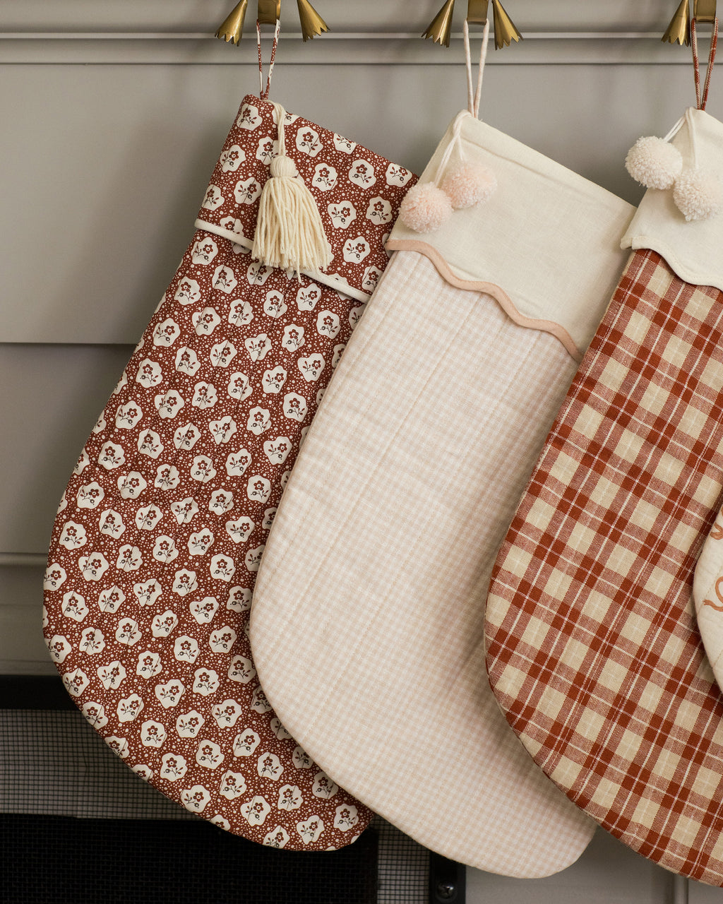 Rylee + Cru Christmas Stocking - Ruby Fleur