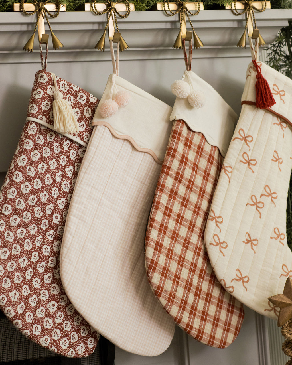 Rylee + Cru Christmas Stocking - Ruby Bows