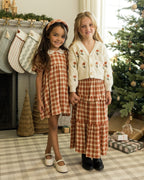 Heidi Dress - Red Plaid