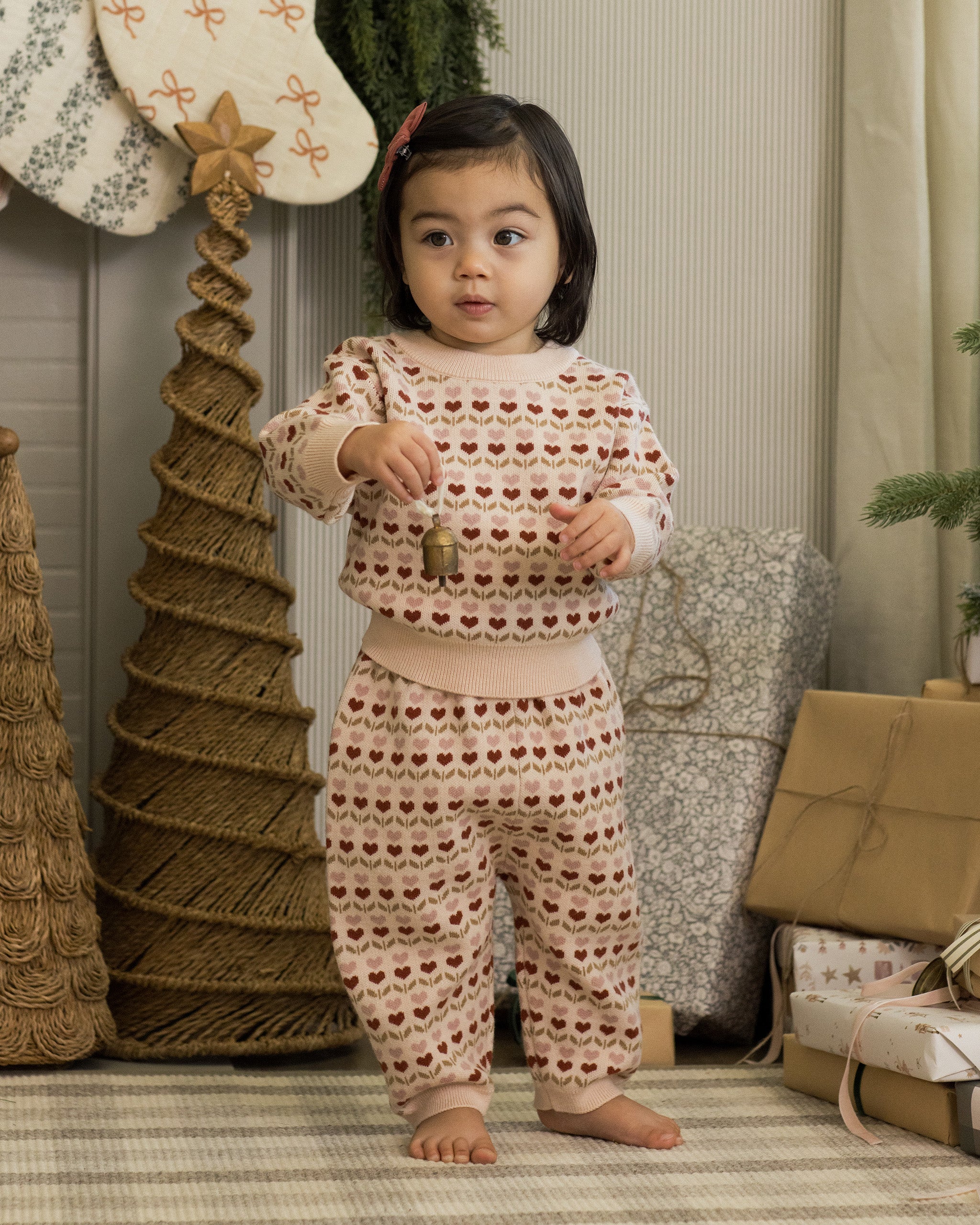 Rylee + Cru Shiloh Sweater - Ruby Hearts