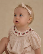 Lula Romper - Petal Gingham