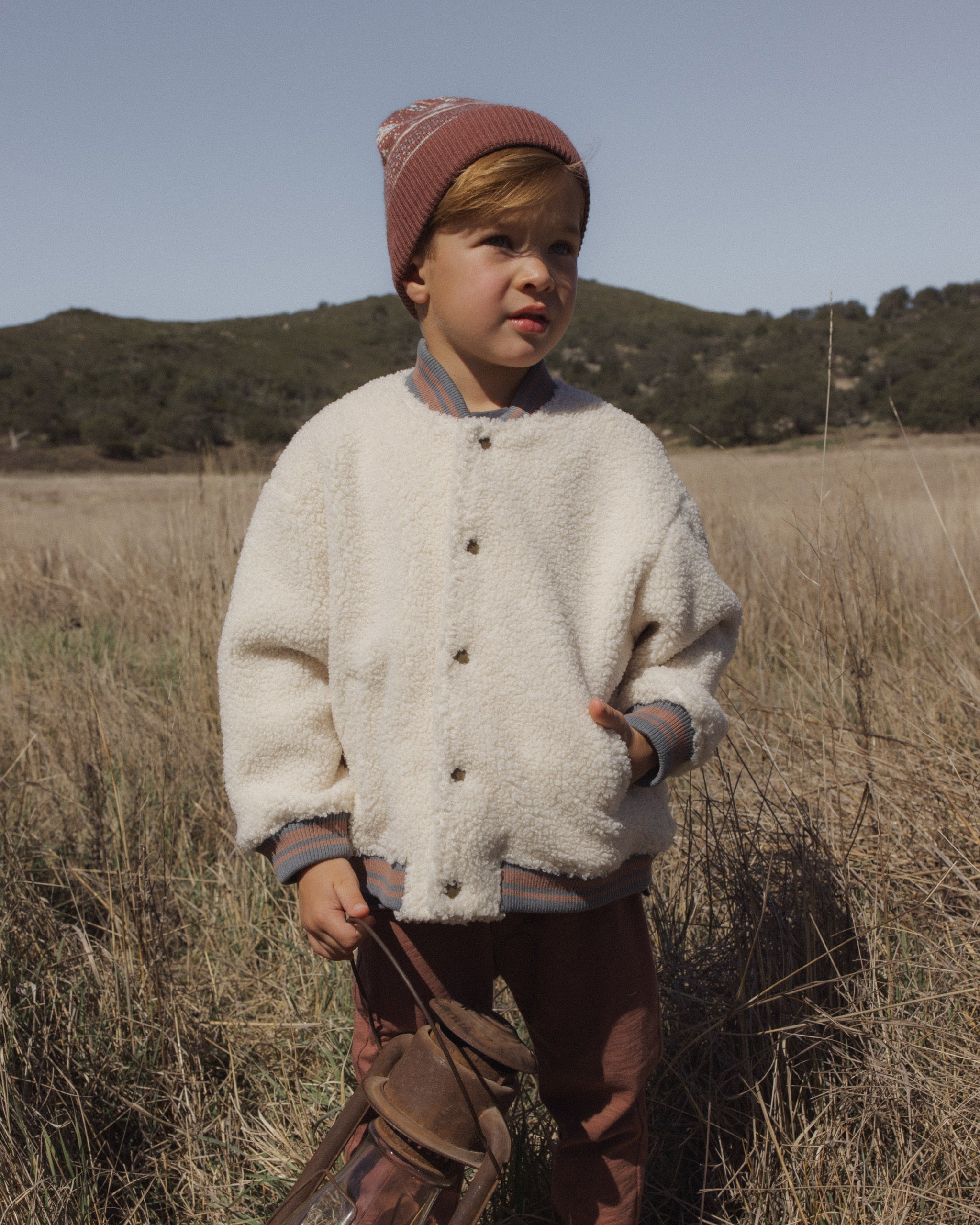 PRE-ORDER Sherpa Bomber - Natural
