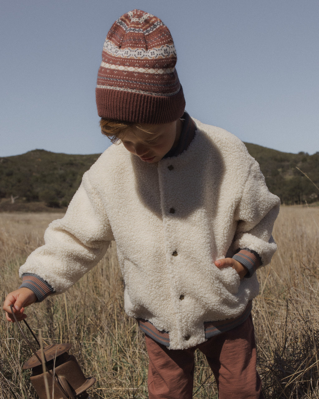 PRE-ORDER Sherpa Bomber - Natural