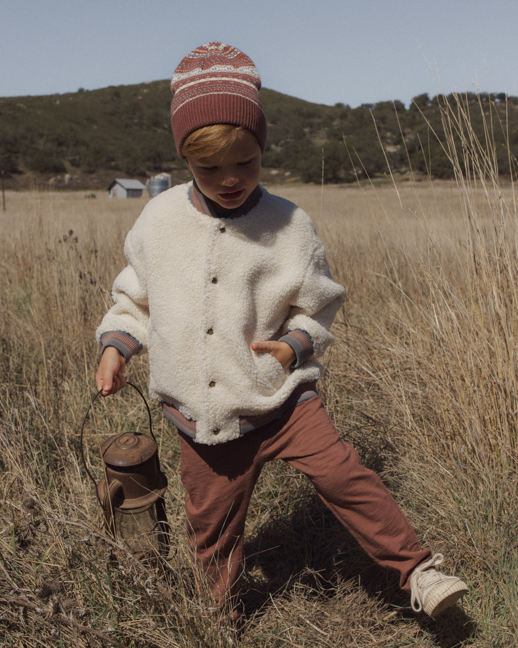 PRE-ORDER Sherpa Bomber - Natural