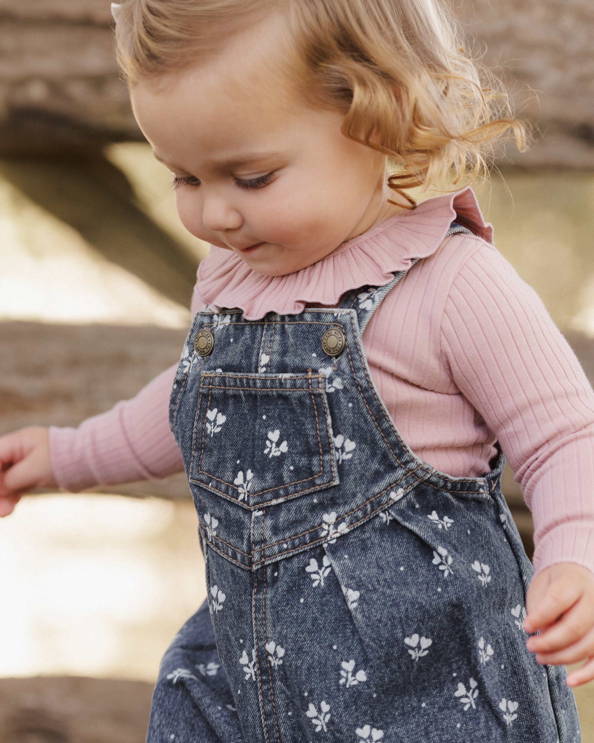 PRE-ORDER Vintage Overall - Heart Ditsy
