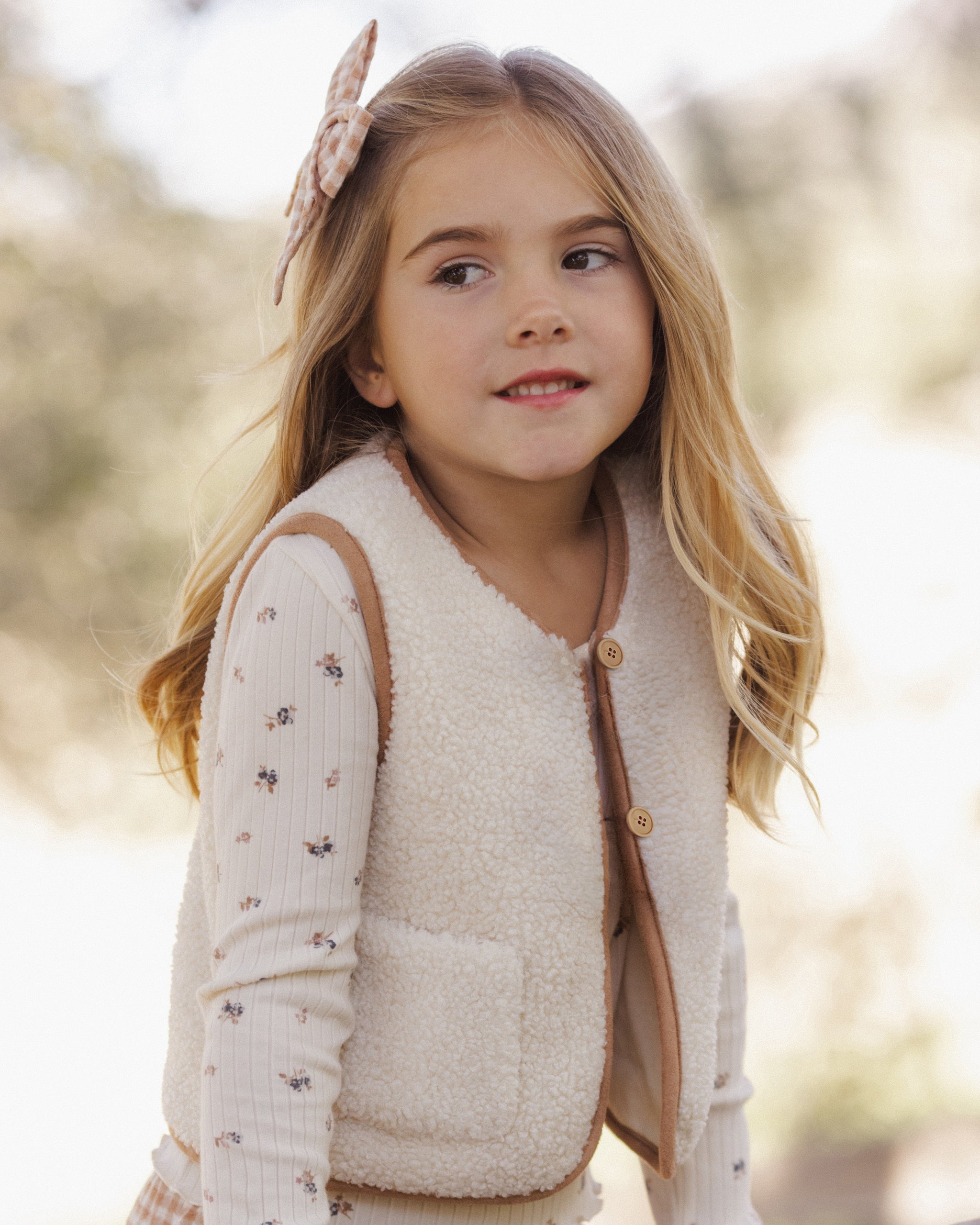 PRE-ORDER Sherpa Vest - Natural