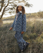 PRE-ORDER Long Chore Coat - Heart Ditsy
